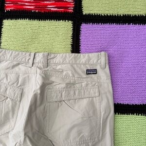Patagonia pants outdoor climber hiker beige 36x30